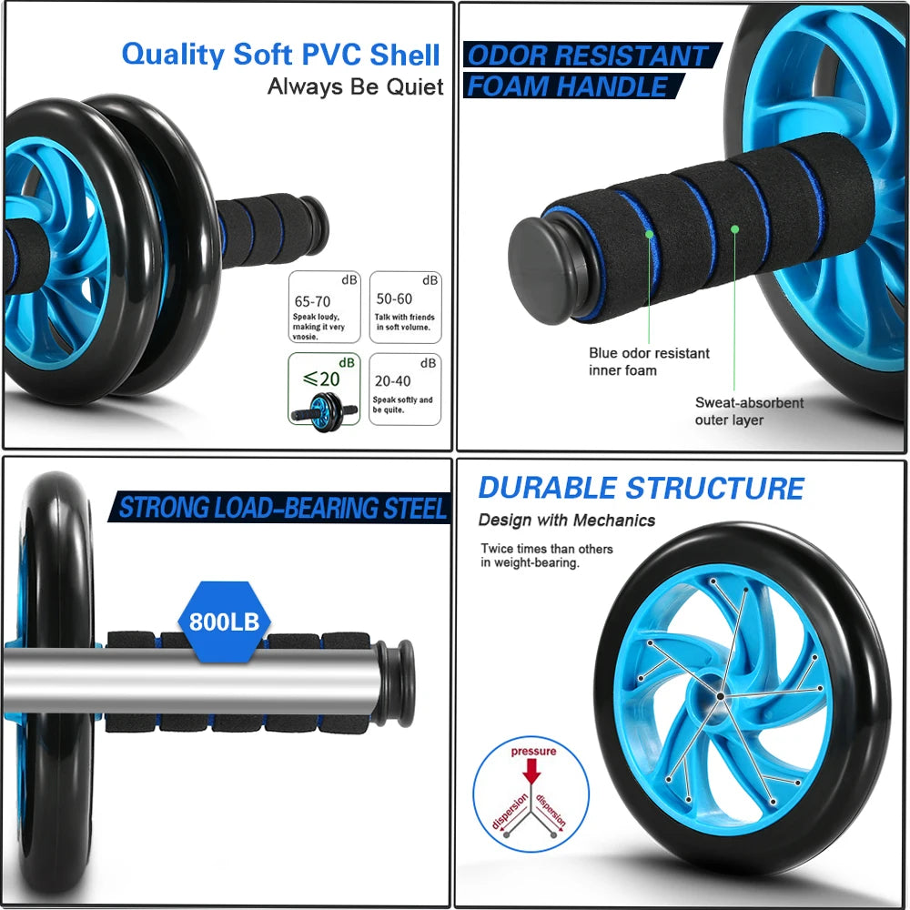 Healthy Abdominal Wheel Set