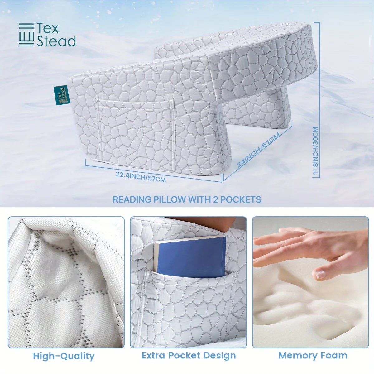 Reading Pillow for Gaming