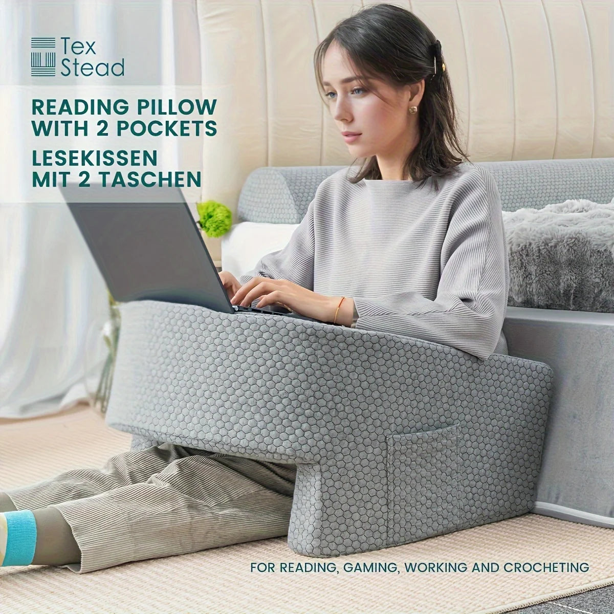 Reading Pillow for Gaming